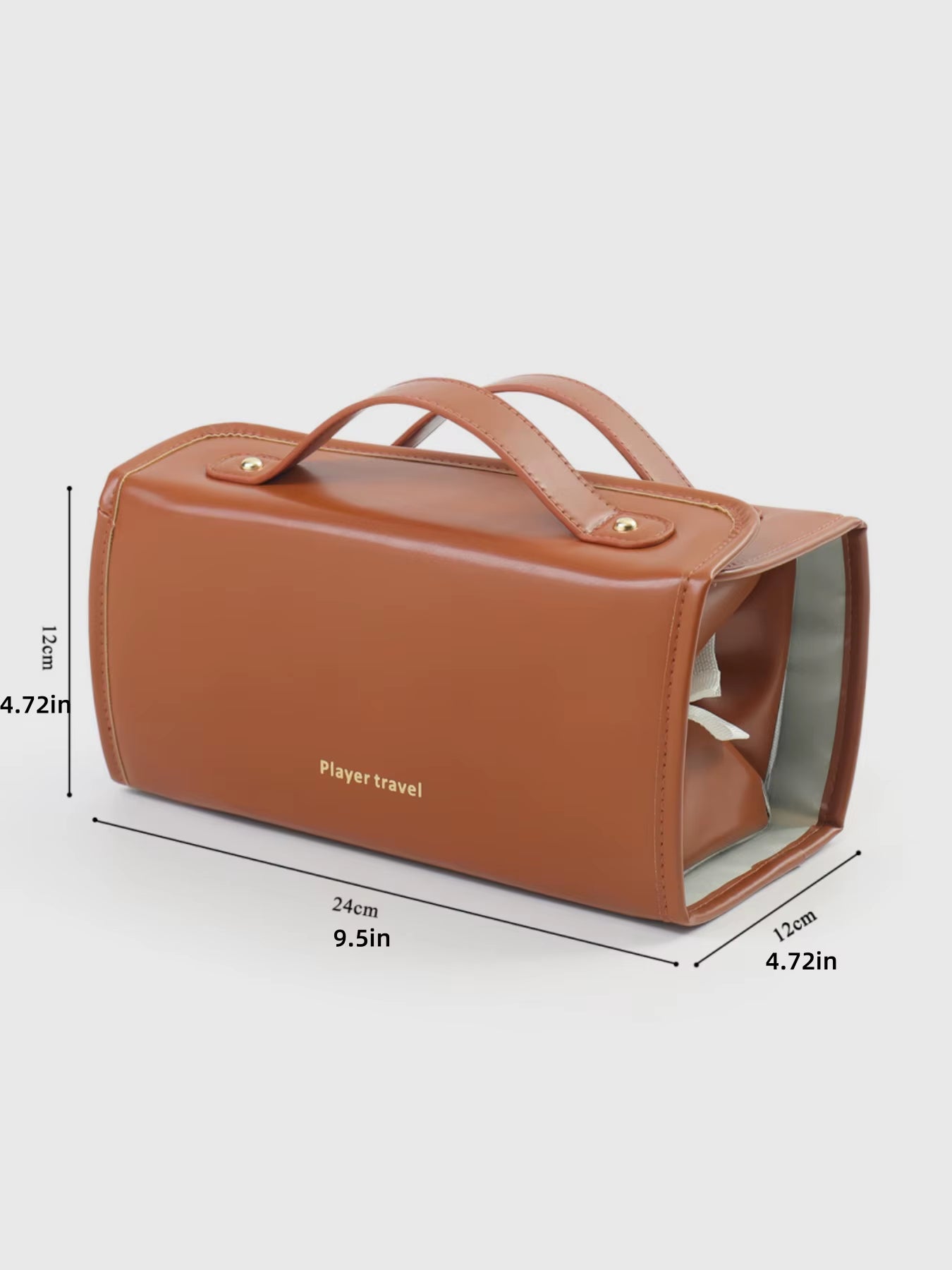 Detachable and Foldable Cosmetic Bag with Large Capacity for Skincare/Makeup, Easy to Store Daily Makeup Products, Clear Classification, No Need to Search, Convenient to Use, Travel-Friendly with Dual Handles, Portable Four-In-One Cosmetic Bag