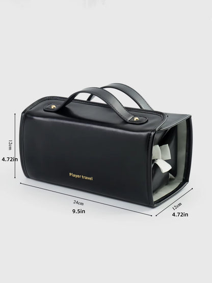 Detachable and Foldable Cosmetic Bag with Large Capacity for Skincare/Makeup, Easy to Store Daily Makeup Products, Clear Classification, No Need to Search, Convenient to Use, Travel-Friendly with Dual Handles, Portable Four-In-One Cosmetic Bag